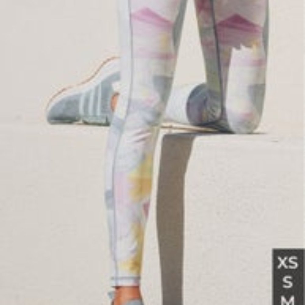 Abstract Pastel Leggings